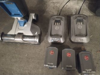 Batteries, Chargers for Hoover Vacuum (No Vacuum Itself)