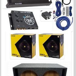 New bass package kicker comps c 12” installed