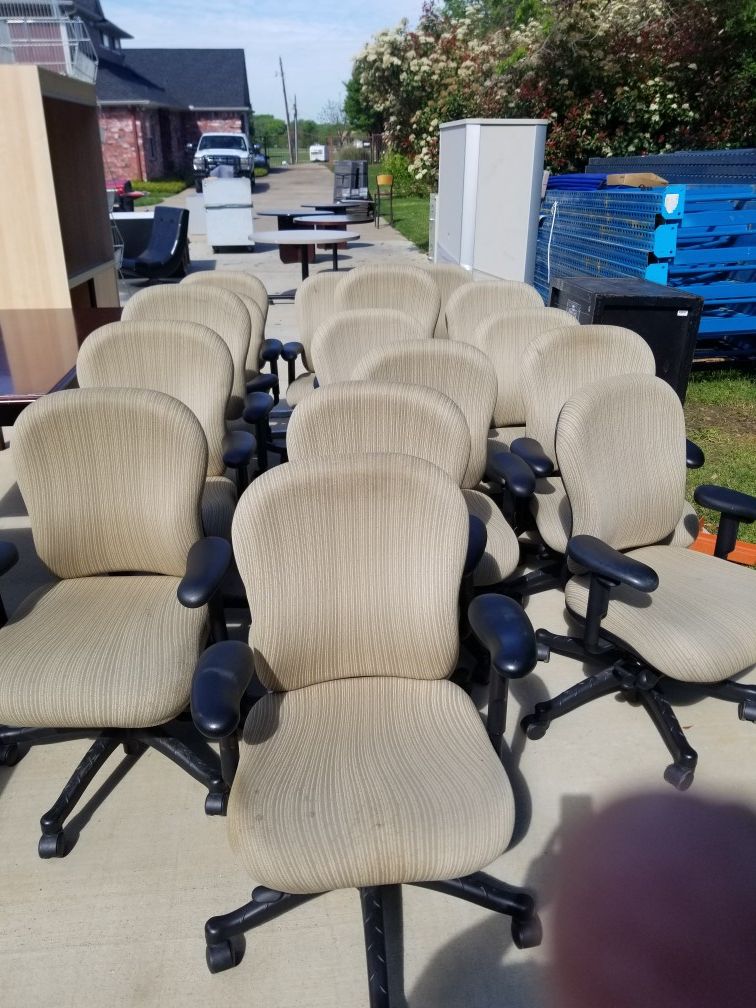 15 office/conference room chairs. Conference Room Tables and Furniture also available