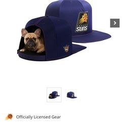 Phoenix Suns Medium Dog Bed Hat Style New