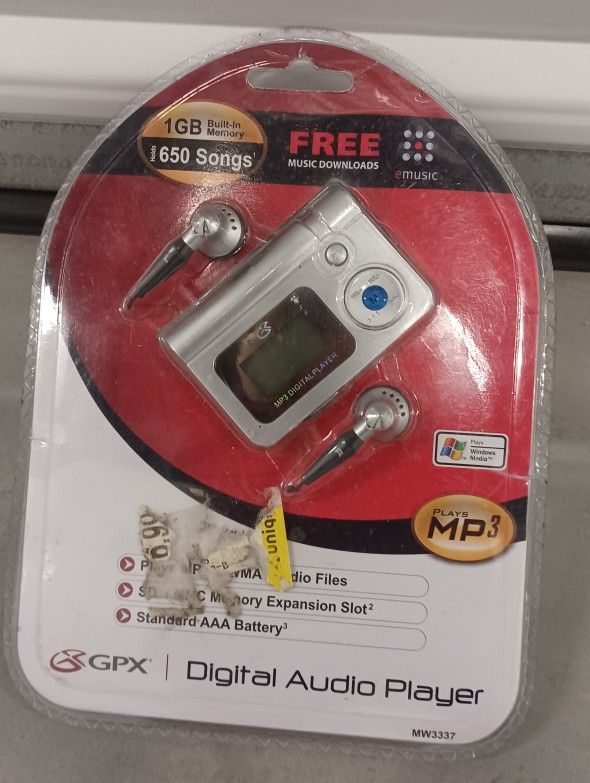 MP3  GPX Digital Audio Player