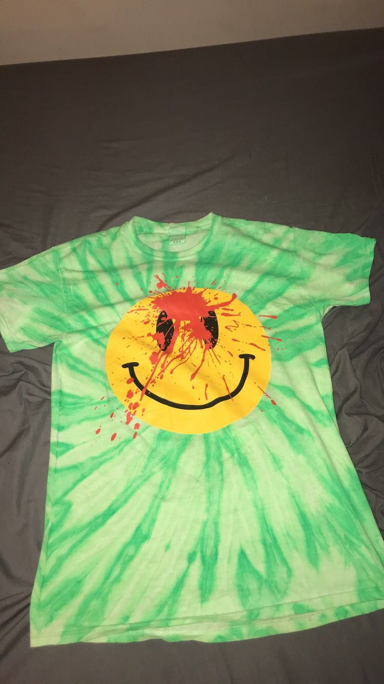 Playboi Carti Tour Merch Neon Green Happy Face Shirt