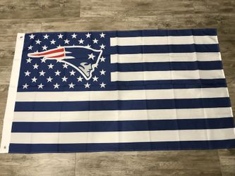 New England patriots flag