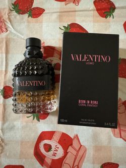 Valentino uomo born in Roma coral fantasy brand new