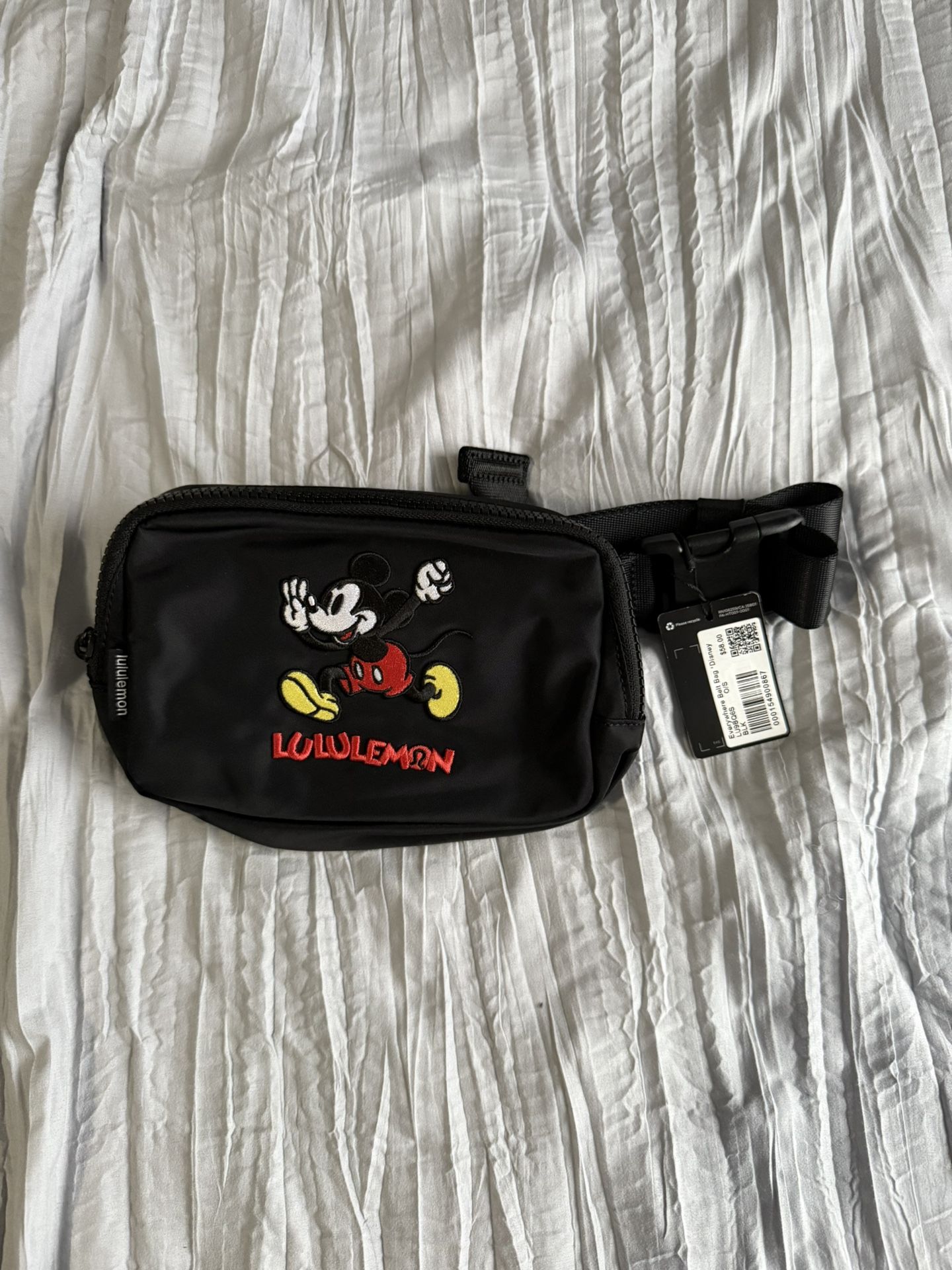 lululemon belt bag disney Parks Mickey Mouse Everywhere by New With Ta I Love Characters Keep Them Close In This Versatile Belt Bag That Helps You Get Out The Door And On To Your Next Adventure 2024 Disney x Lululemon everywhere