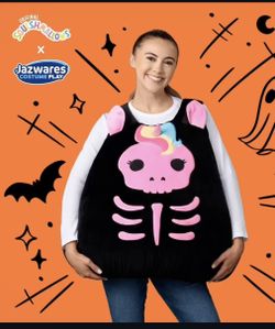 Squishmallow Sketlana Costume (Adult Size)
