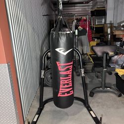 Everlast 75 Pound Bag with Stand 