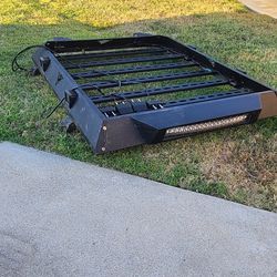 Crew Cab Or Suv Roof Rack With Light bar 