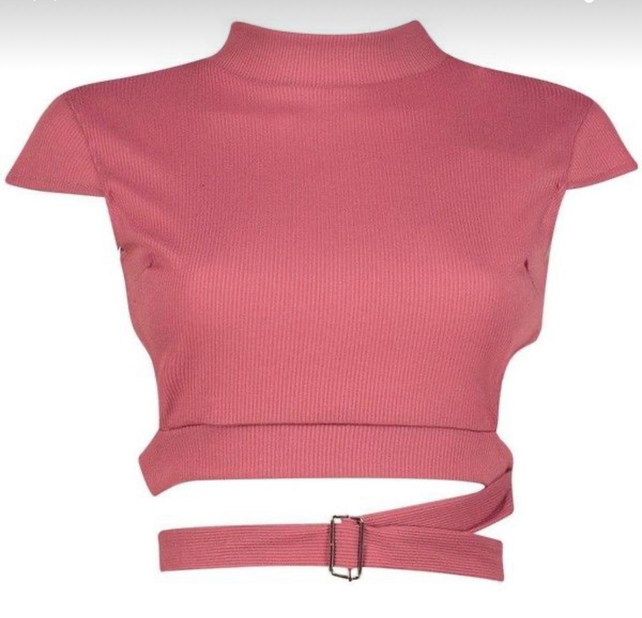 Cut Out Crop Top