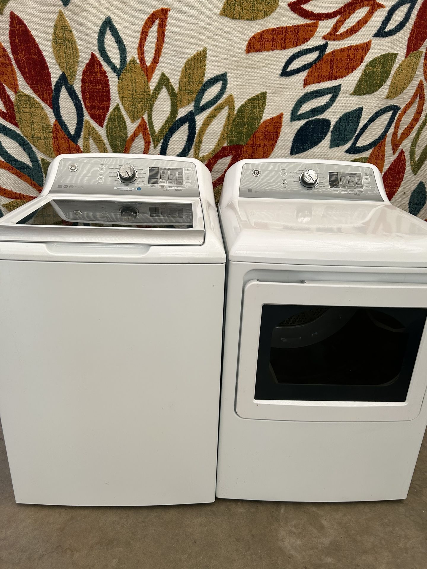 GE Washer And Dryer Gas