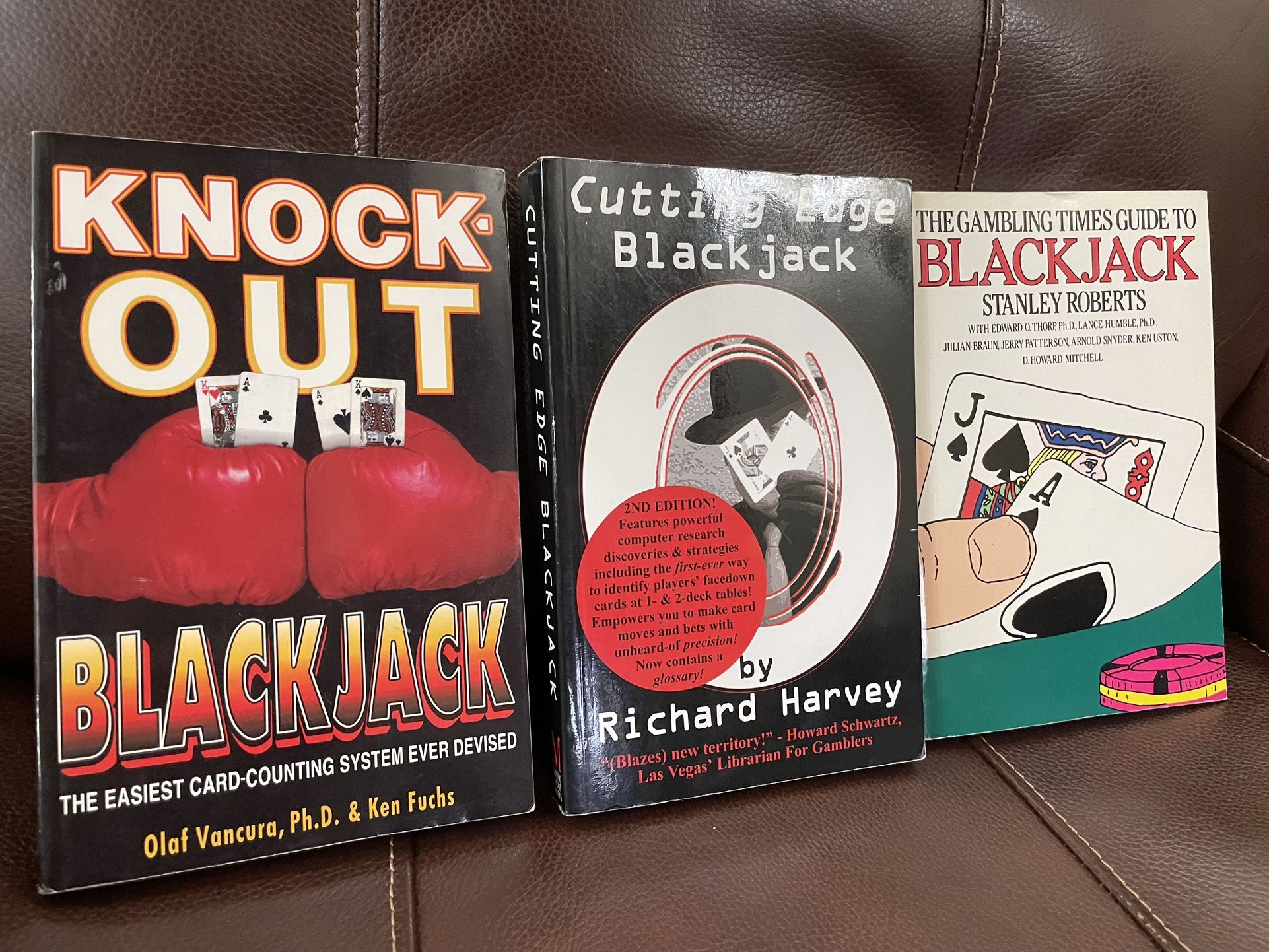 3 - Blackjack Gambling & Counting books