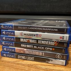 PS4 games