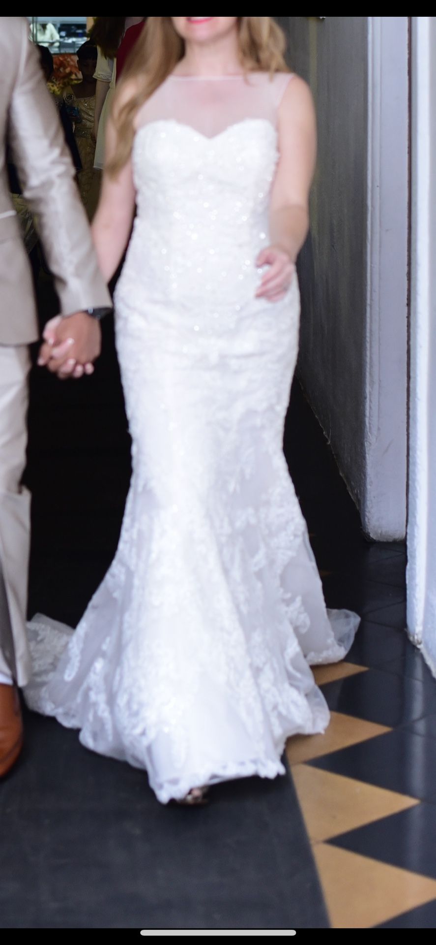 Sweetheart Neckline Mermaid Wedding dress