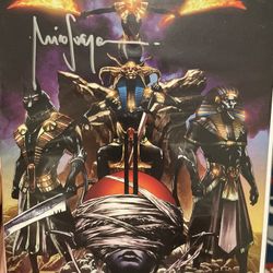 Authentic Signed Autograph MARVEL variant Edition X-men Of Swords COA Mico Suayan 