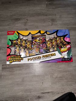 Pokémon Mega Evolution Ascended Heroes Focused Fighters Premium Collection