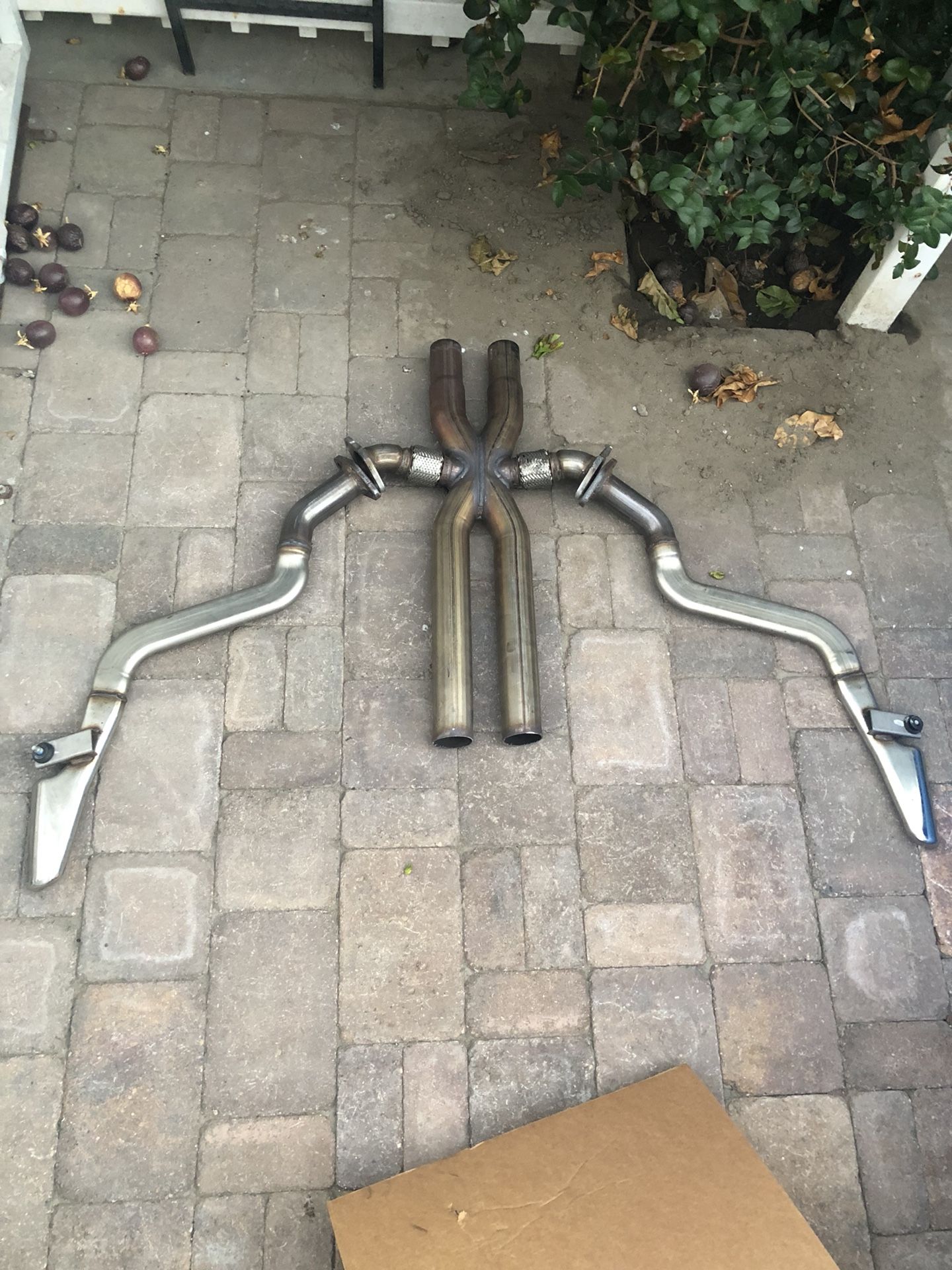 15 - 17 MUSTANG GT FORD PERFORMANCE BOSS 302 SYTLE SIDE EXHAUST