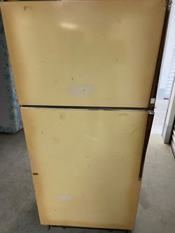 Old school refrigerator