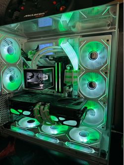 Trade Custom White Gaming PC – i7-14700K / Gravastar RX 9070 XT / 32GB DDR5 / 4TB SSD / TRYX LCD AIO/ trade for High-End laptops