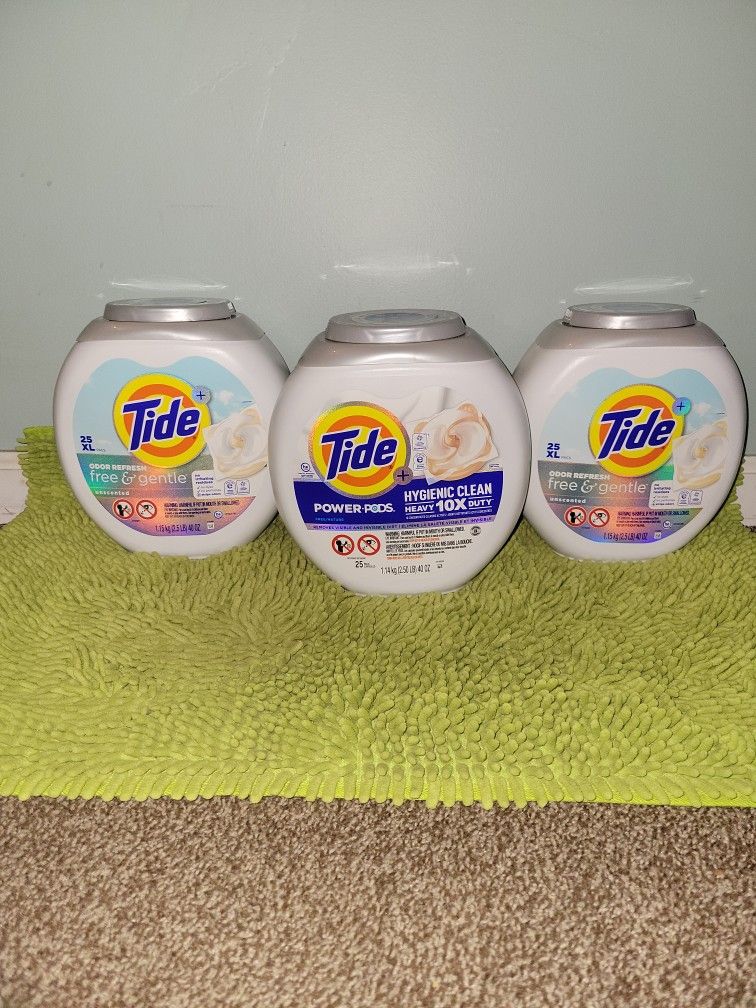 3 Tide Powerpods 25pacs