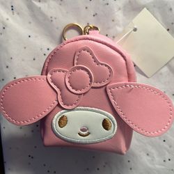 My Melody Key Chain Mini Purse
