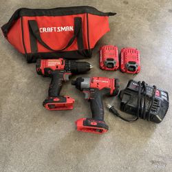 Craftsman 20Volt Drill set 