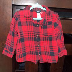 Toddler Plaid Shirt 