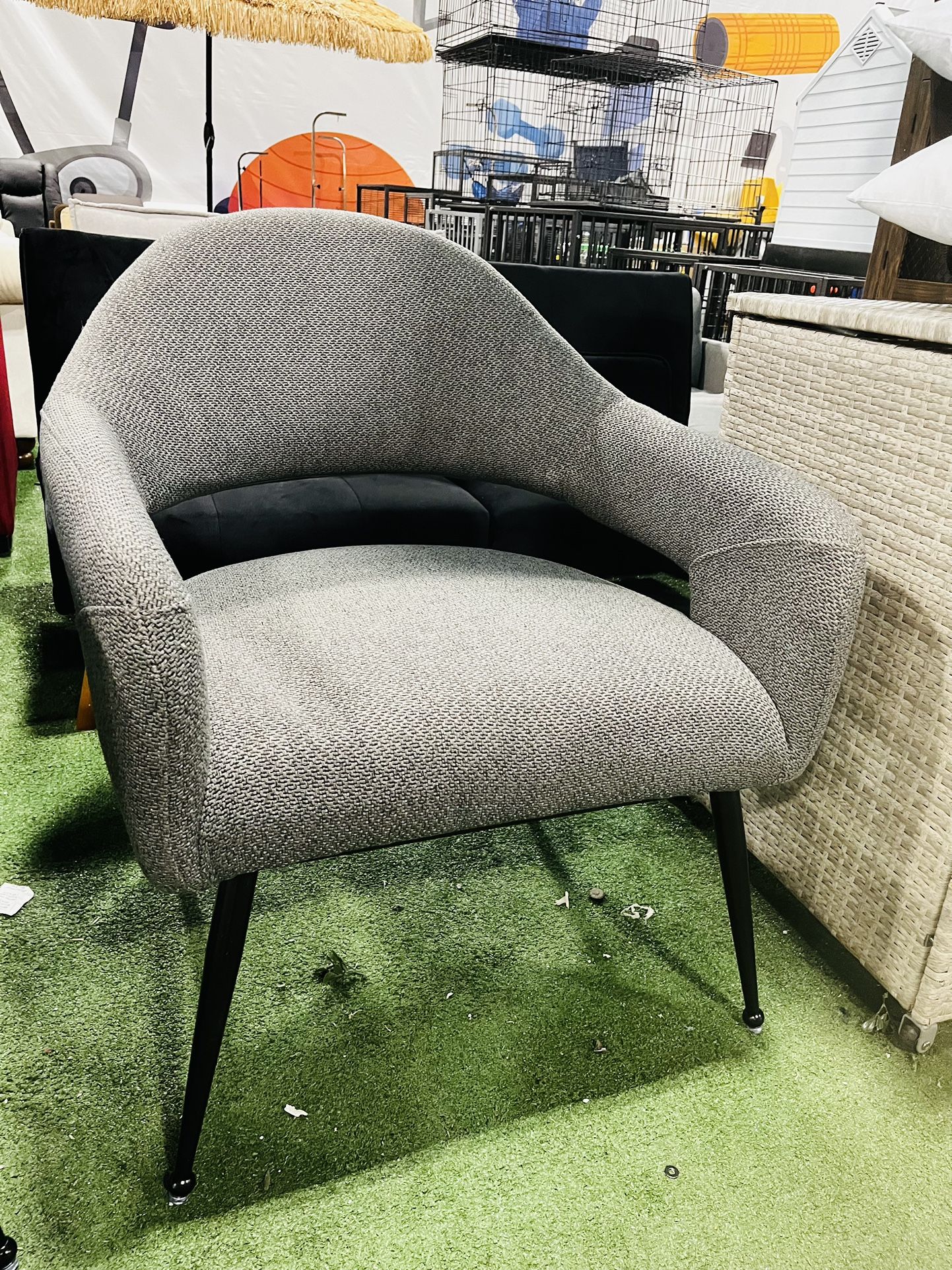 Brand new Comfort Modern Dining Chair, living room chair, 30 x 32 x 34in, Gray color, $80 each