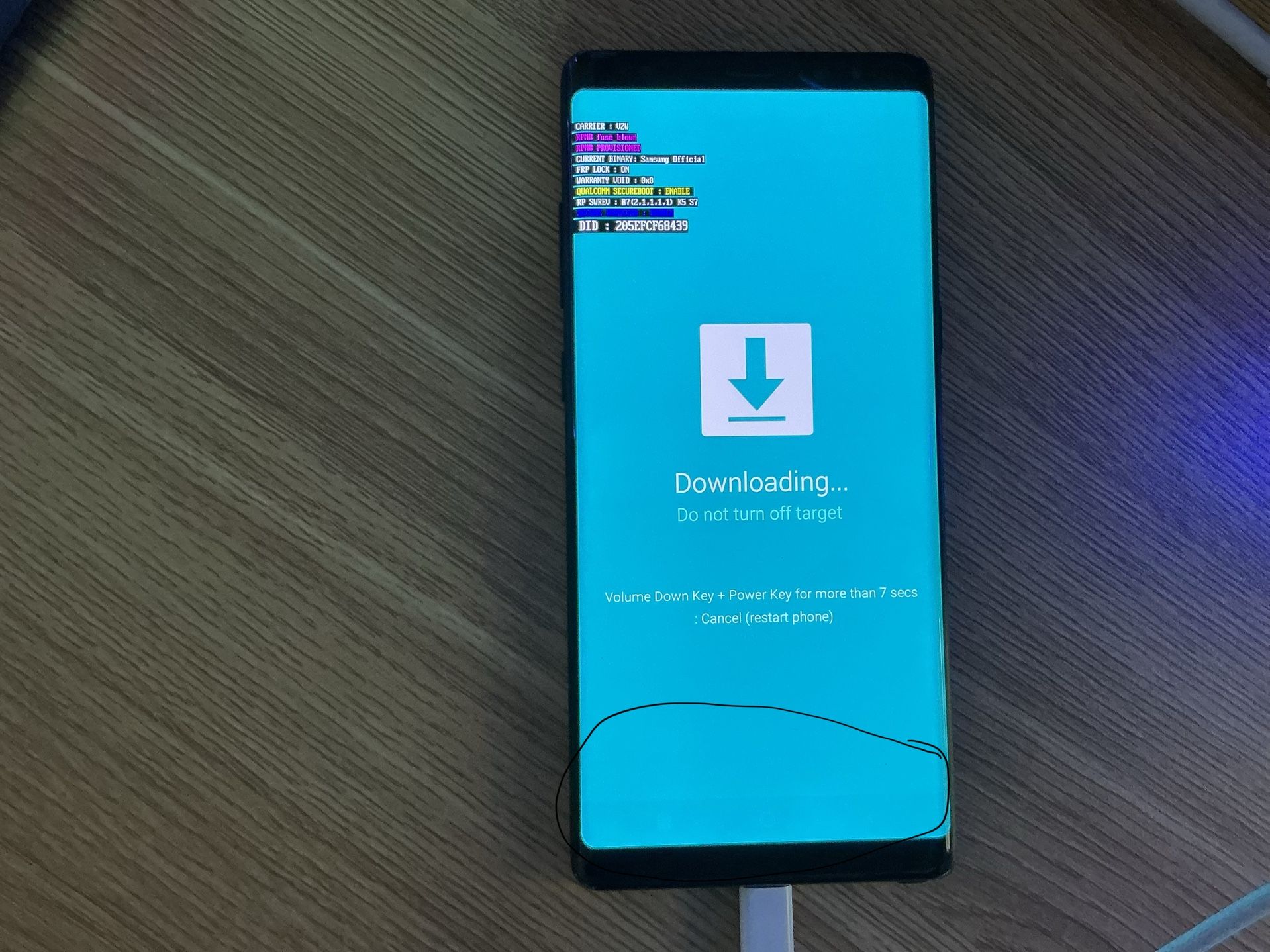 Samsung Galaxy Note8 (Midnight Black) (N950U) READ!!