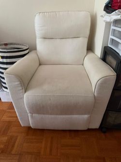 Hudson Glider Chair Upholstered