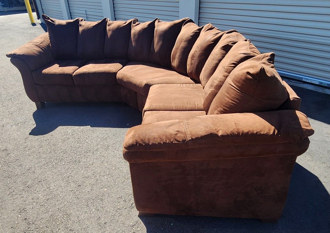 Microfiber Sectional Couch