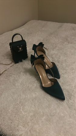 Bolsa Y Zapatos Verdes