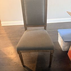 Set Of 4 Beautiful World Market Chairs (Like New)