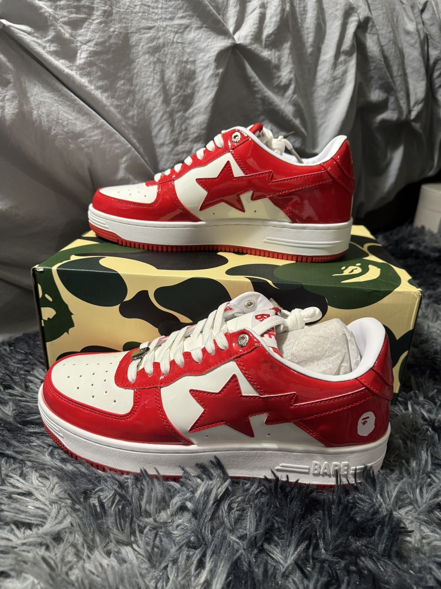 Bapesta #5 ‘Red’ Size 10