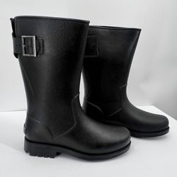 Kenneth Cole Reaction “Rainy Dayz” Black Rain Boots – Excellent Condition w/ Box – Worn Once