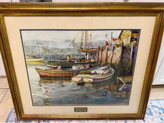 Beautiful painting it’s signed “Sessions”