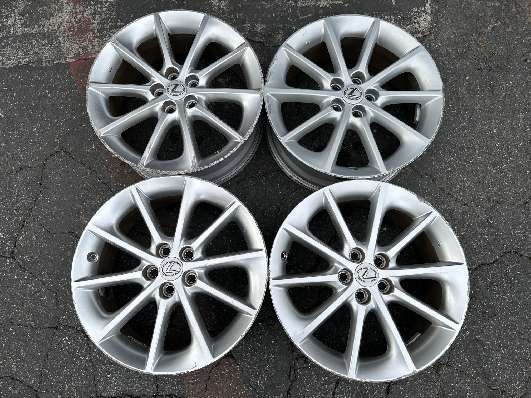 lexus ct200 17 inch alloy wheels. 5x100mm