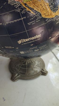 Vintage globe of the world