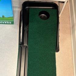 Golf putting training mat