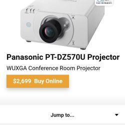 Panasonic PT-DZ570u