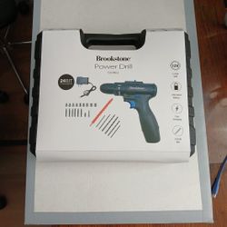 Brookstone Power Drill Cordless - New