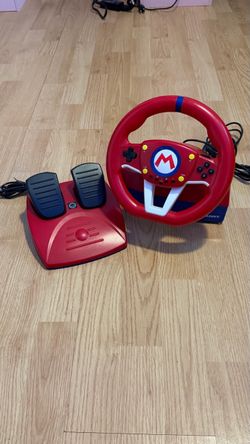 Mario Kart Racing Wheel + Pedals
