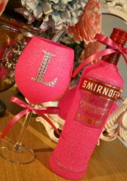 Custom glasses and bottles....