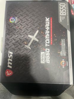 MSI B550 TOMAHAWK WIFI (Read Description)