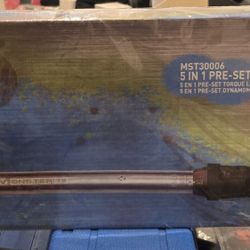 5 in 1 Pre Set Torque Wrench 