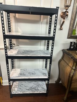 Adjustable Storage Shelf 60" H × 27.5" W × 12" D