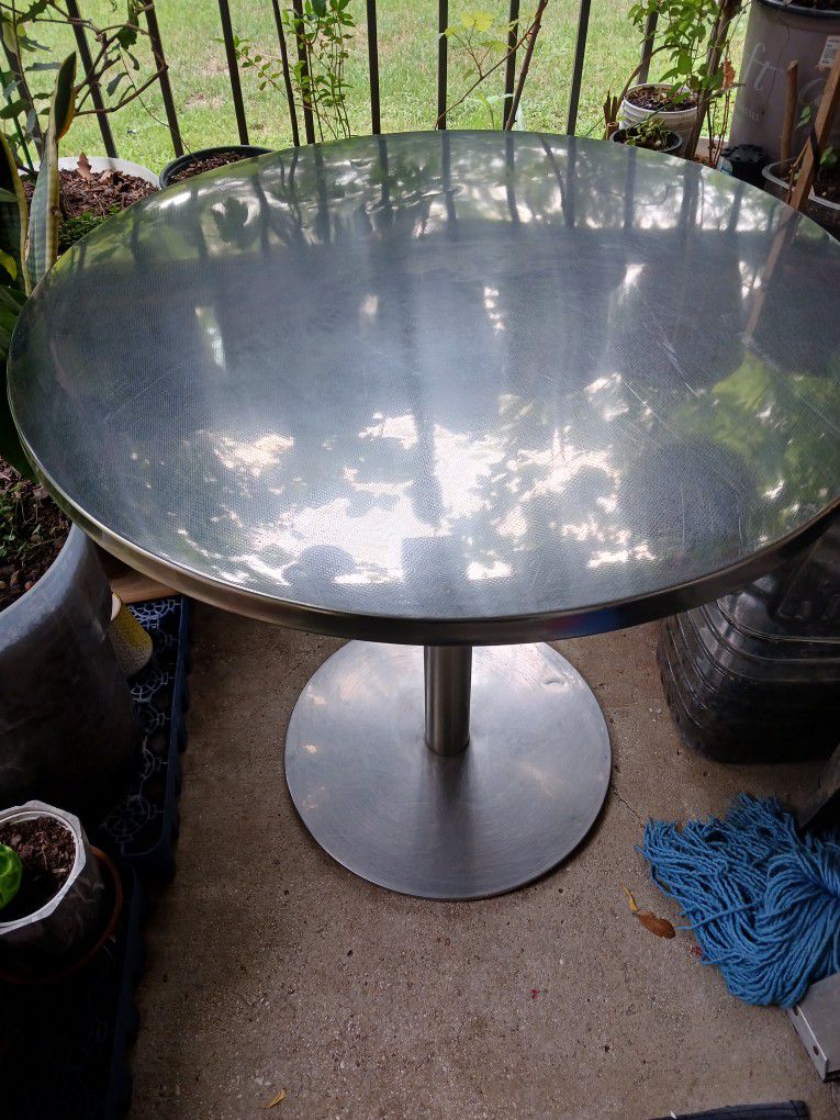 Stainless Patio Table