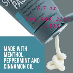 6.7 oz Shampoo Paste 4 Shaving $15