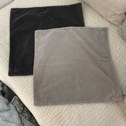 Pottery Barn Velvet Pillow Covers (Set of 2 20”x20”)