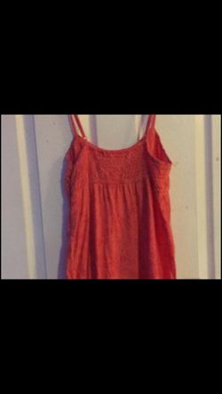 TAYLOR SWIFT Sundress. Size L. Coral. Pre-Owned. Good Condition. Pick Up In Dublin
