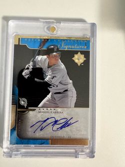 Miguel Cabrera Auto /69 very rare